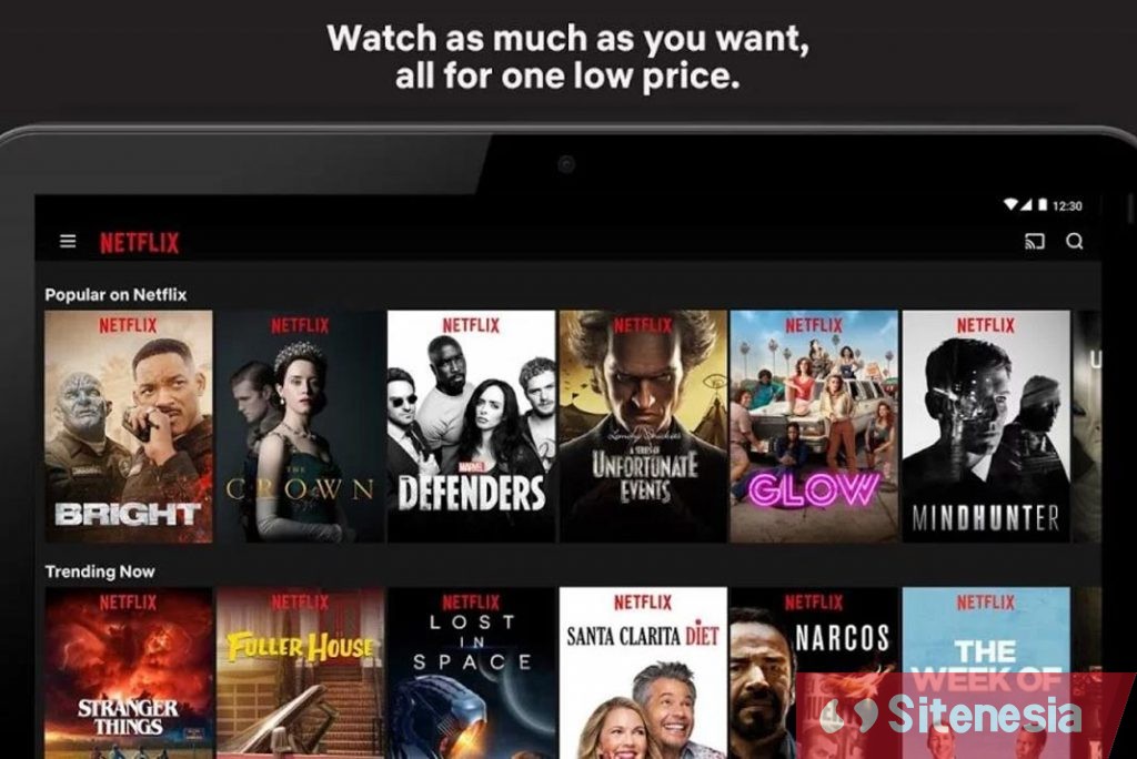 Gambar Screenshot Aplikasi Download Netflix MOD APK Versi Terbaru Premium Version 4K HD Unlocked Gratis Untuk Android