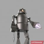 Ilustrasi Gambar Robot Yang Akan Membantu Disabilitas Di Olimpiade Tokyo 2020