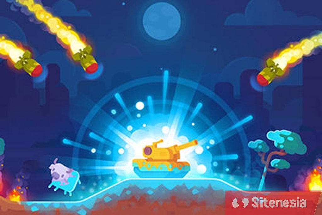 Gambar Gameplay Download Tank Stars MOD APK Versi Terbaru Unlimited Money Gratis Untuk Android